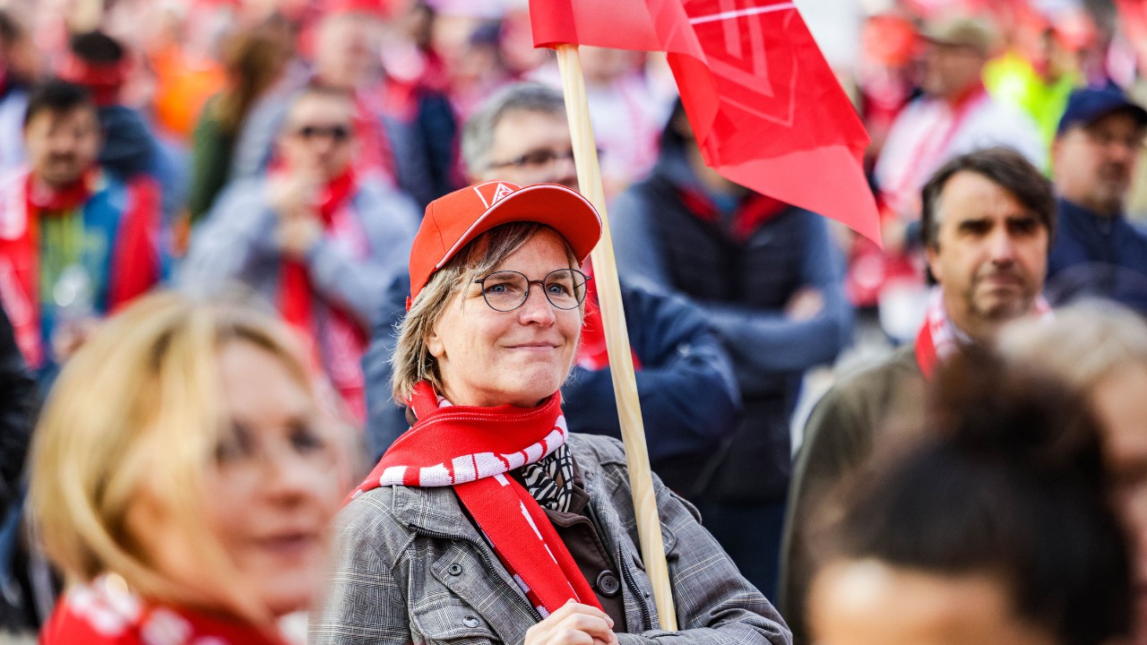 Warnstreik Tarifrunde Metall Elektro 2022