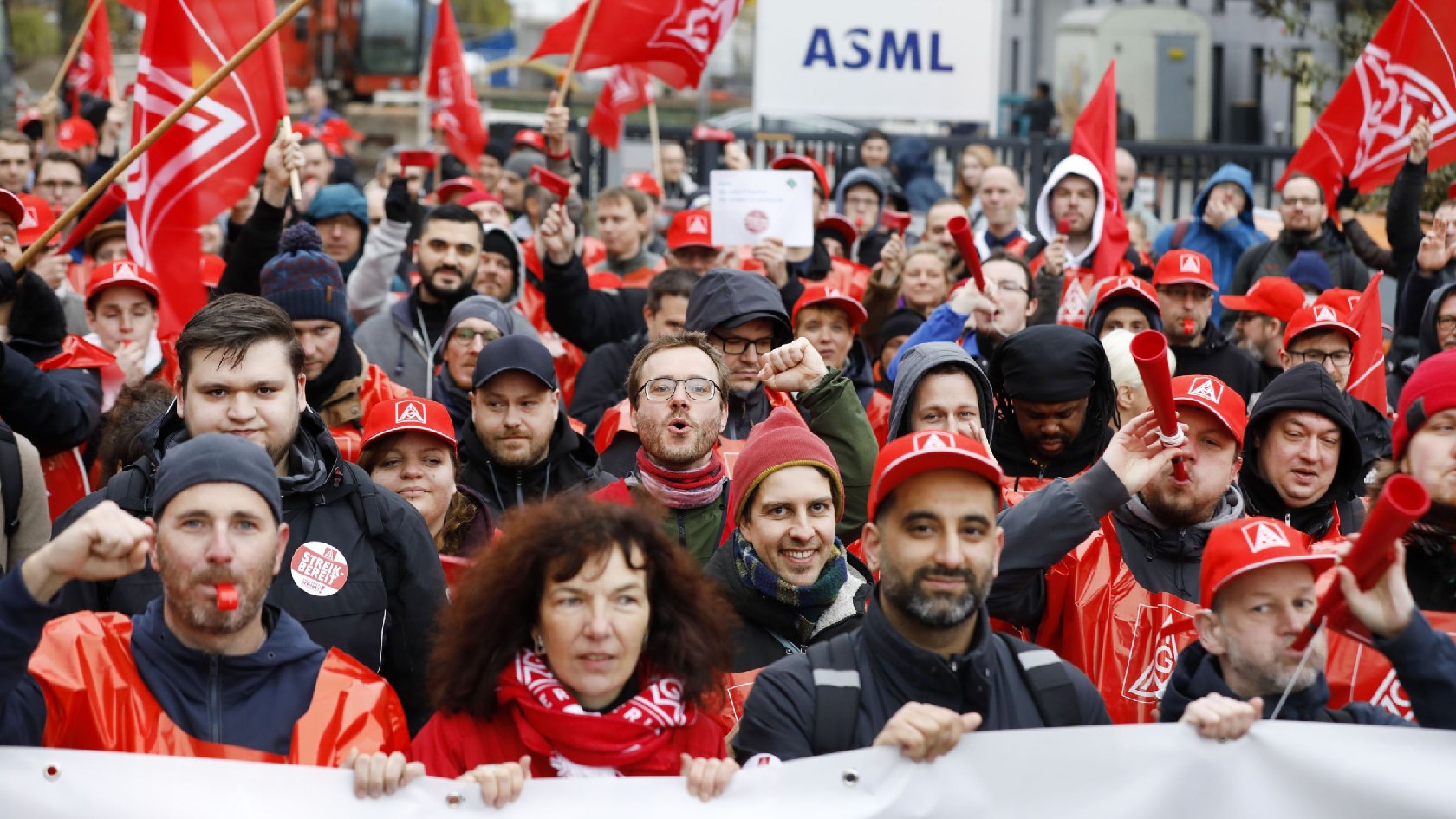 Warnstreik in Berln am 16.11.2022