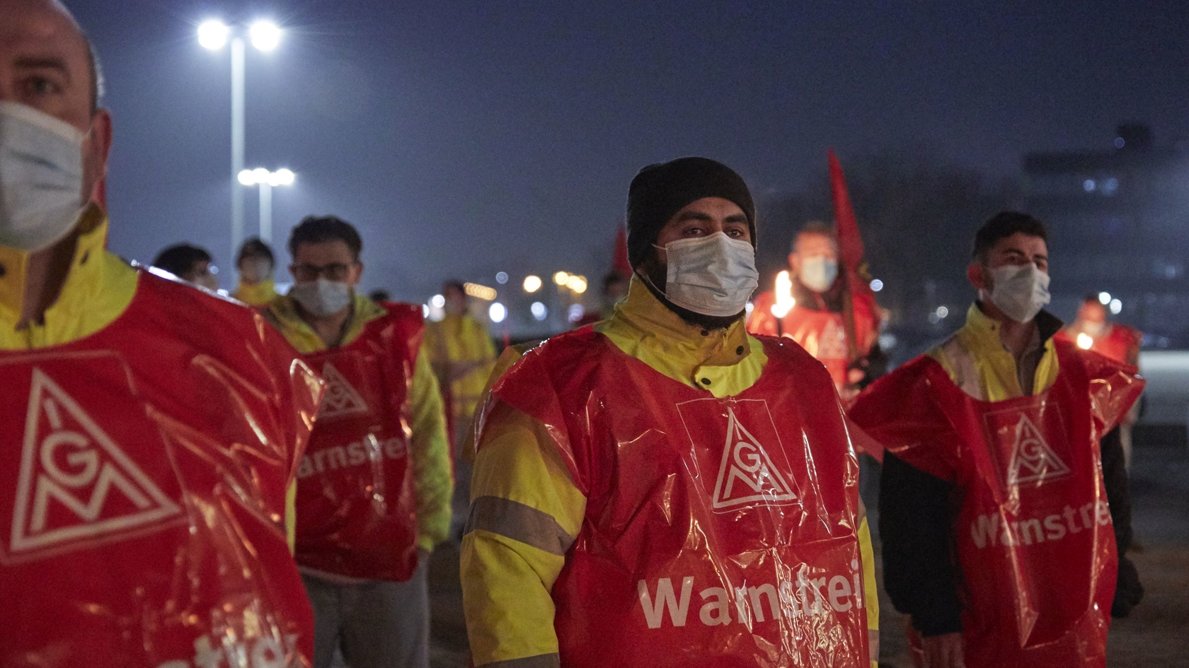 Warnstreik Clarios Germany Hannover