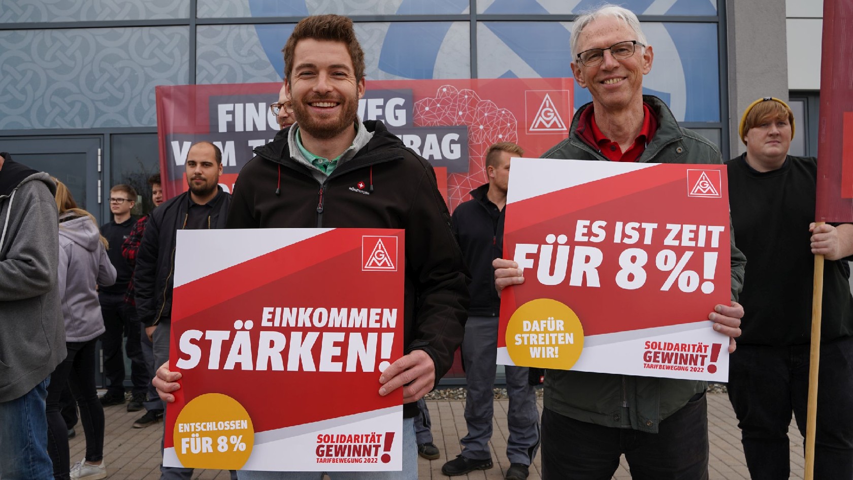 Warnstreik GDD Kulmbach / Bayern