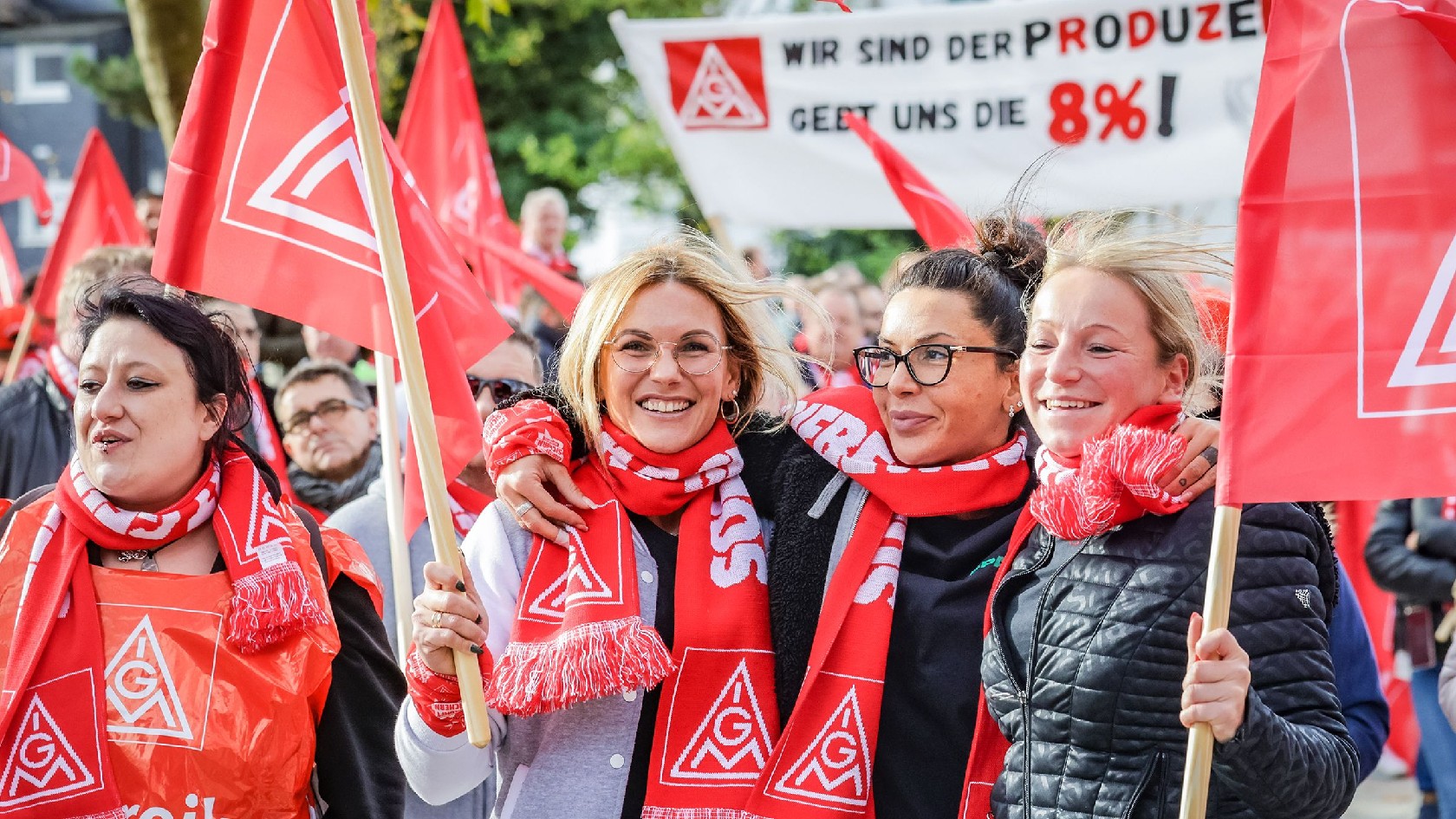 Warnstreik Gevelsberg / NRW
