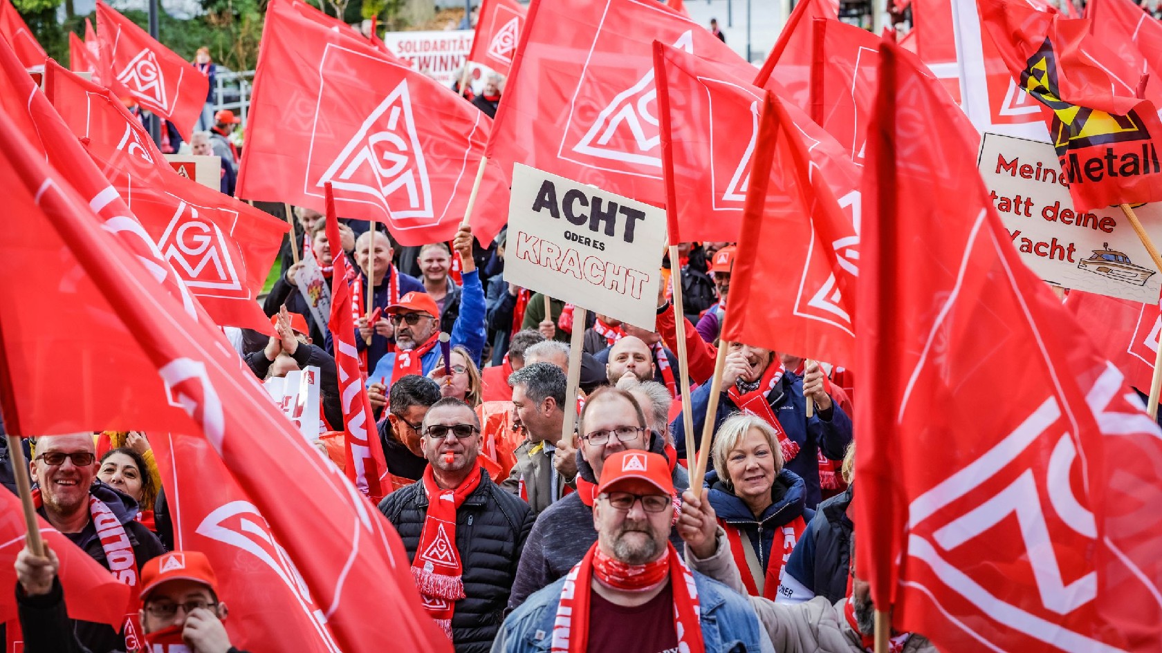 Warnstreik Gevelsberg / NRW