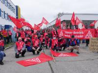 Warnstreik Nummer 7 bei Kabelwerk Meißen