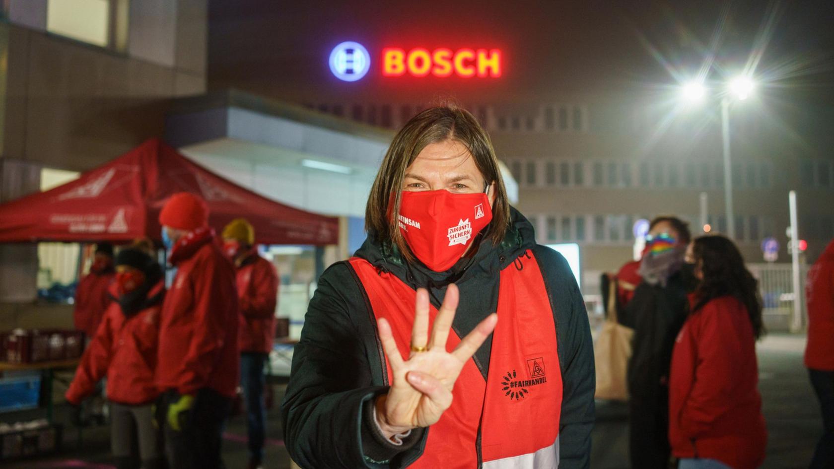 Warnstreikauftakt Bezirk Mitte