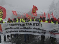Weisensee: Hessens höchster Streik