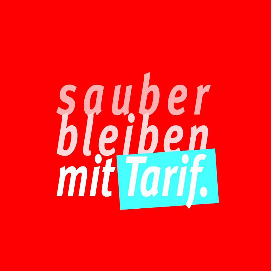 Logo Sauber bleiben mit Tarif