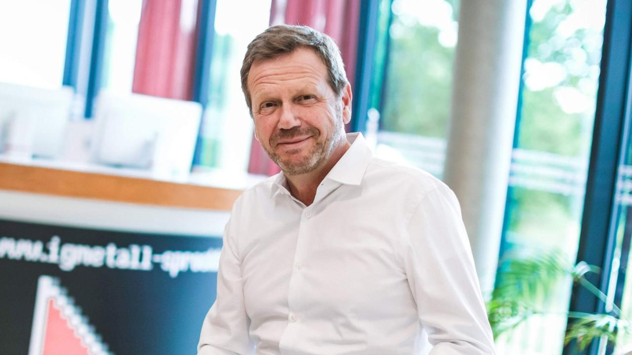 Richard Rohnert, Leiter des IG Metall-Bildungszentrums Sprockhövel