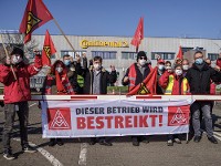 Warnstreiks bei Conti