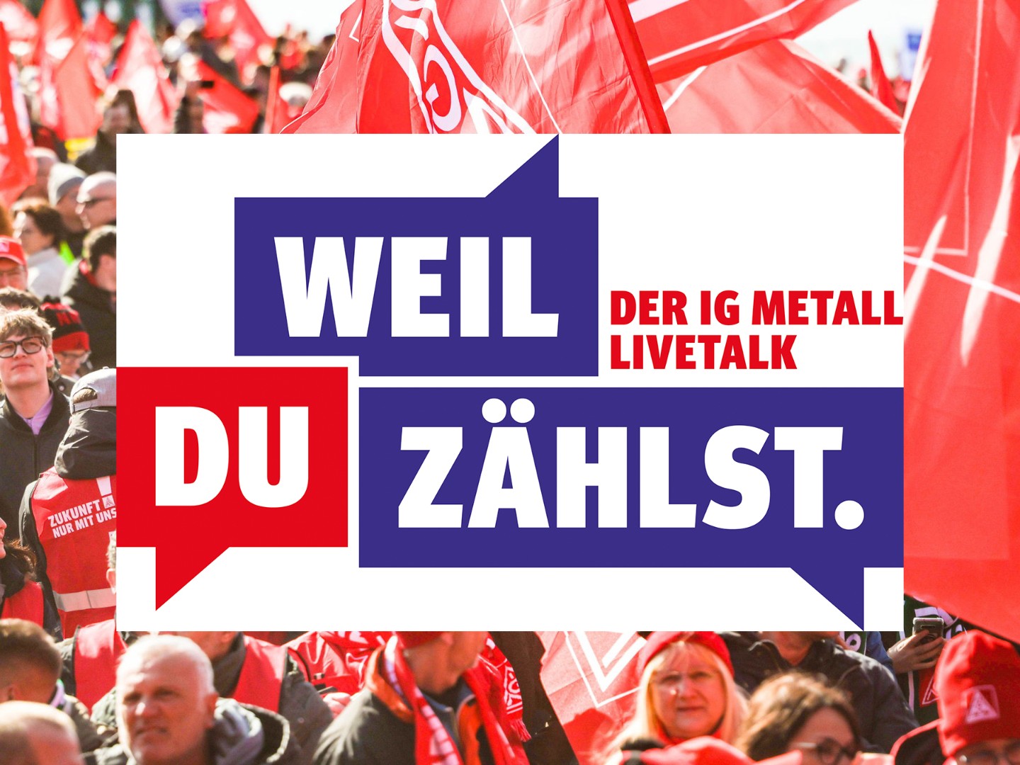 Logo „Weil Du zählst!“