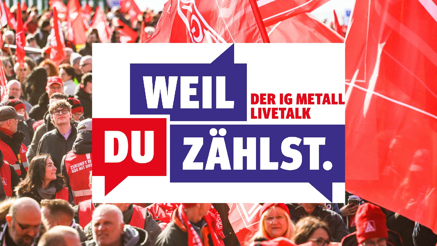 Logo „Weil Du zählst!“